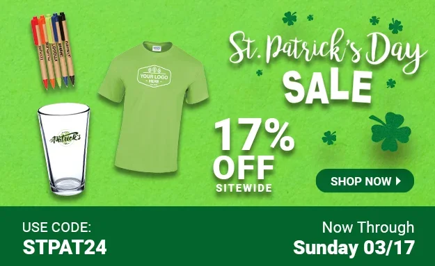 St. Patrick's Day Sale | 17% Off Sitewide | Use Code: STPAT24 | Shop Now