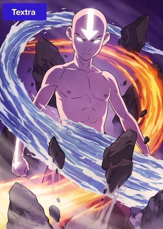 Aang Avatar State