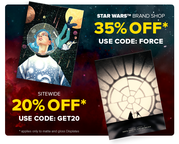 Displate 35% OFF