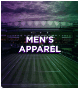 Wimbledon White Men's Tennis Apparel