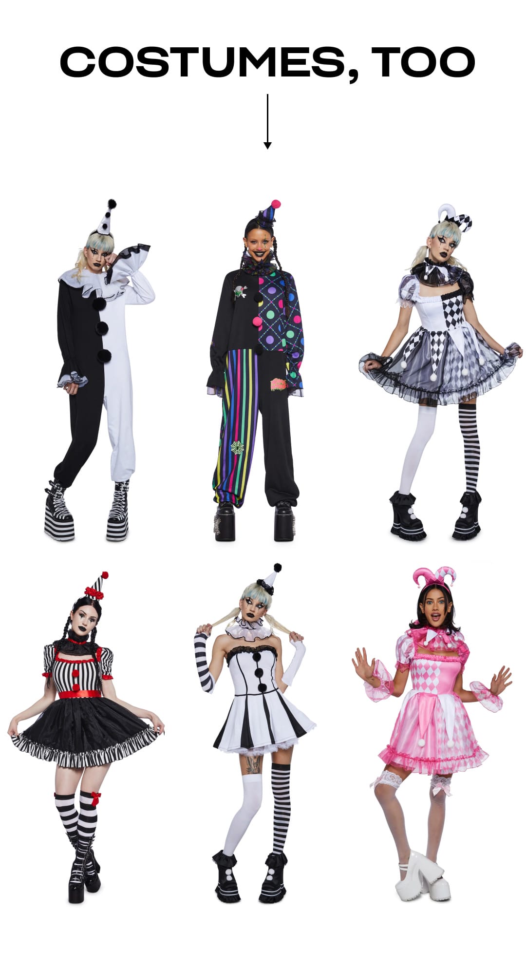 CLOWN COSTUMES