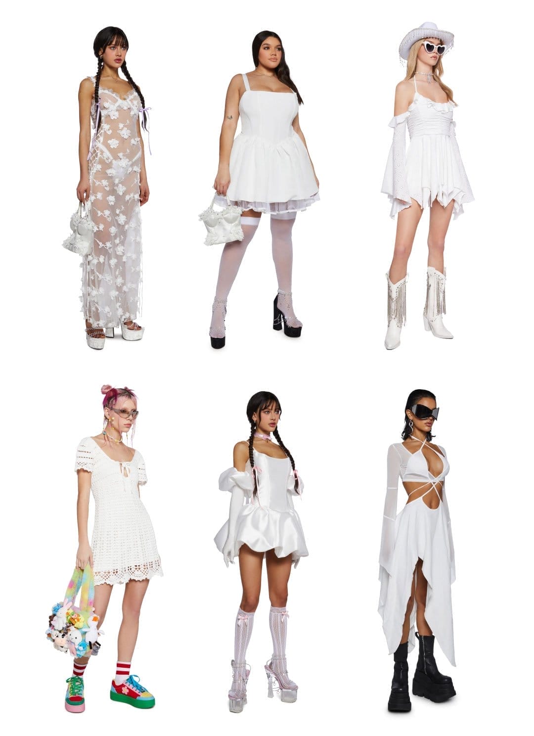 LITTLE WHITE DRESSES