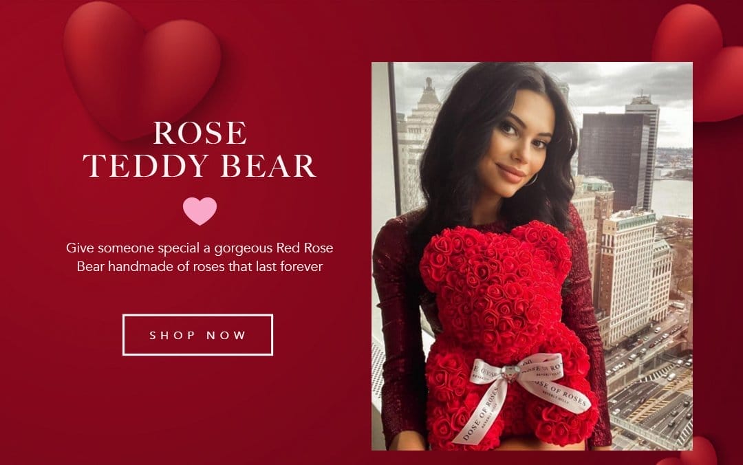 Rose Teddy Bear