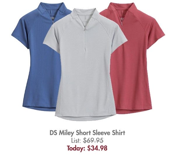 Dover Saddlery® Ladies’ Miley Short Sleeve Shirt - \\$34.98