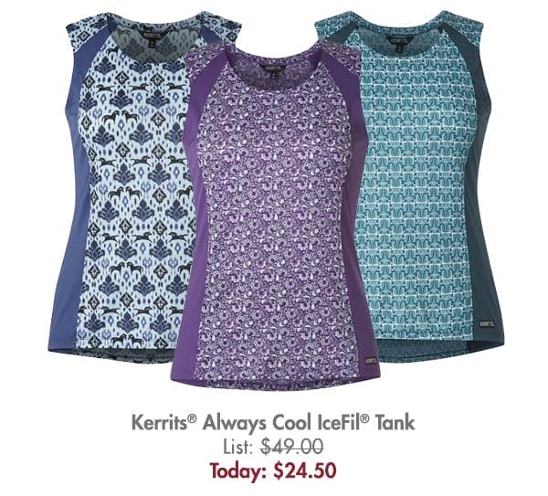 Kerrits® Ladies’ Always Cool IceFil® Tank - \\$24.50