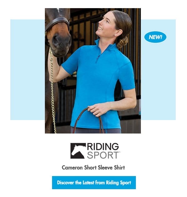 Riding Sport™ Ladies’ Cameron Short Sleeve Shirt