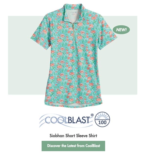 CoolBlast® 100 Ladies’ Siobhan Short Sleeve Shirt