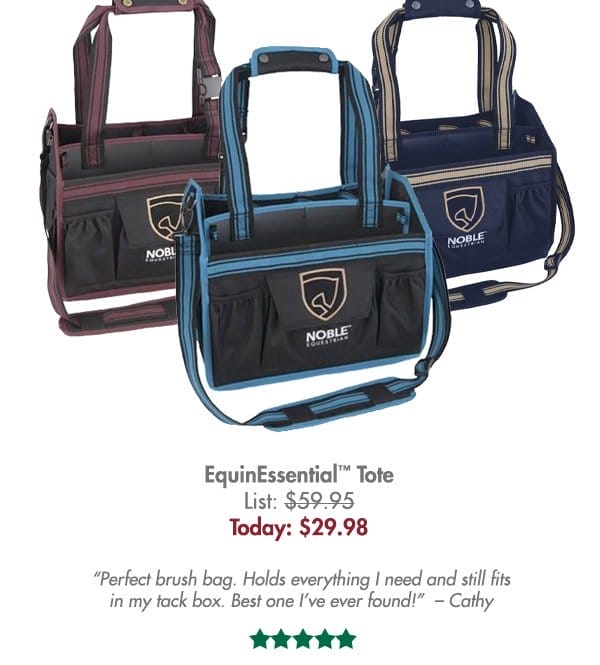 Noble Equestrian™ EquinEssential™ Tote - \\$29.98