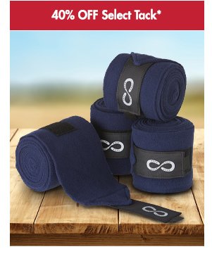 40% Off Select Tack 