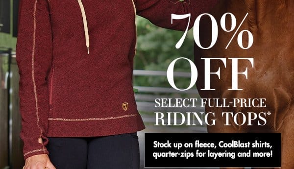 Stock up on fleece, CoolBlast shirts, quarter-zips for layering and more!