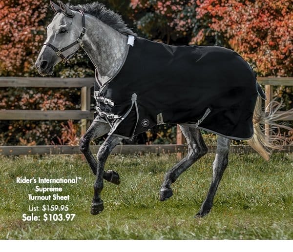 Rider’s International™ Supreme Turnout Sheet - \\$103.97