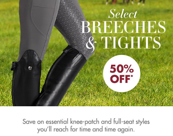 Save on essential knee-patch and full-seat styles you'll reach for time and time again