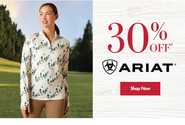 30% Off Ariat