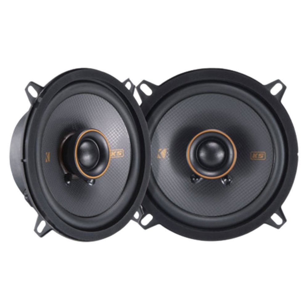 Image of Kicker KS-Series 51KSC504 5.25" 2-Way Coaxial Speakers w/ High Power Handling