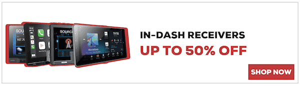 Shop In Dash Receivers this Rockin Holiday at Drive-In Autosound!
