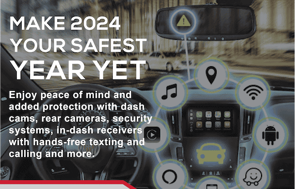 Make 2024 Your Safest Year Yet with Drive-In Autosound!