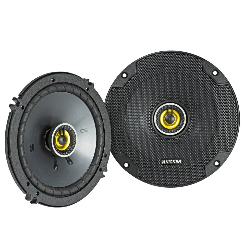 Image of Pair Kicker CSC65 6.5" Coaxial Speakers, 4-Ohm - 46CSC654