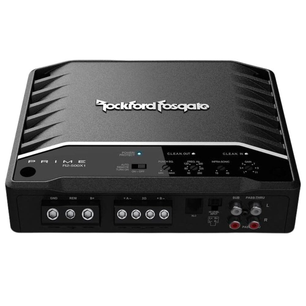 Image of Rockford Fosgate R2-500X1 Prime Series mono subwoofer amplifier - 500W RMS