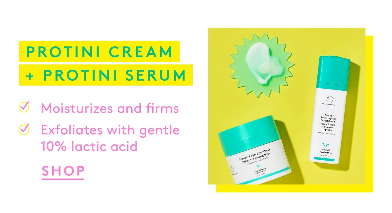 Protini Cream + Protini Serum