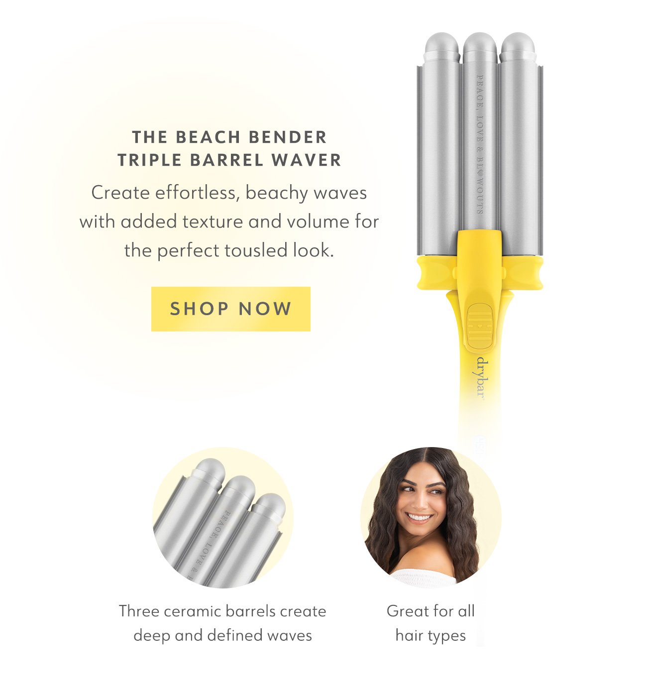 The Beach Bender Triple Barrel Waver