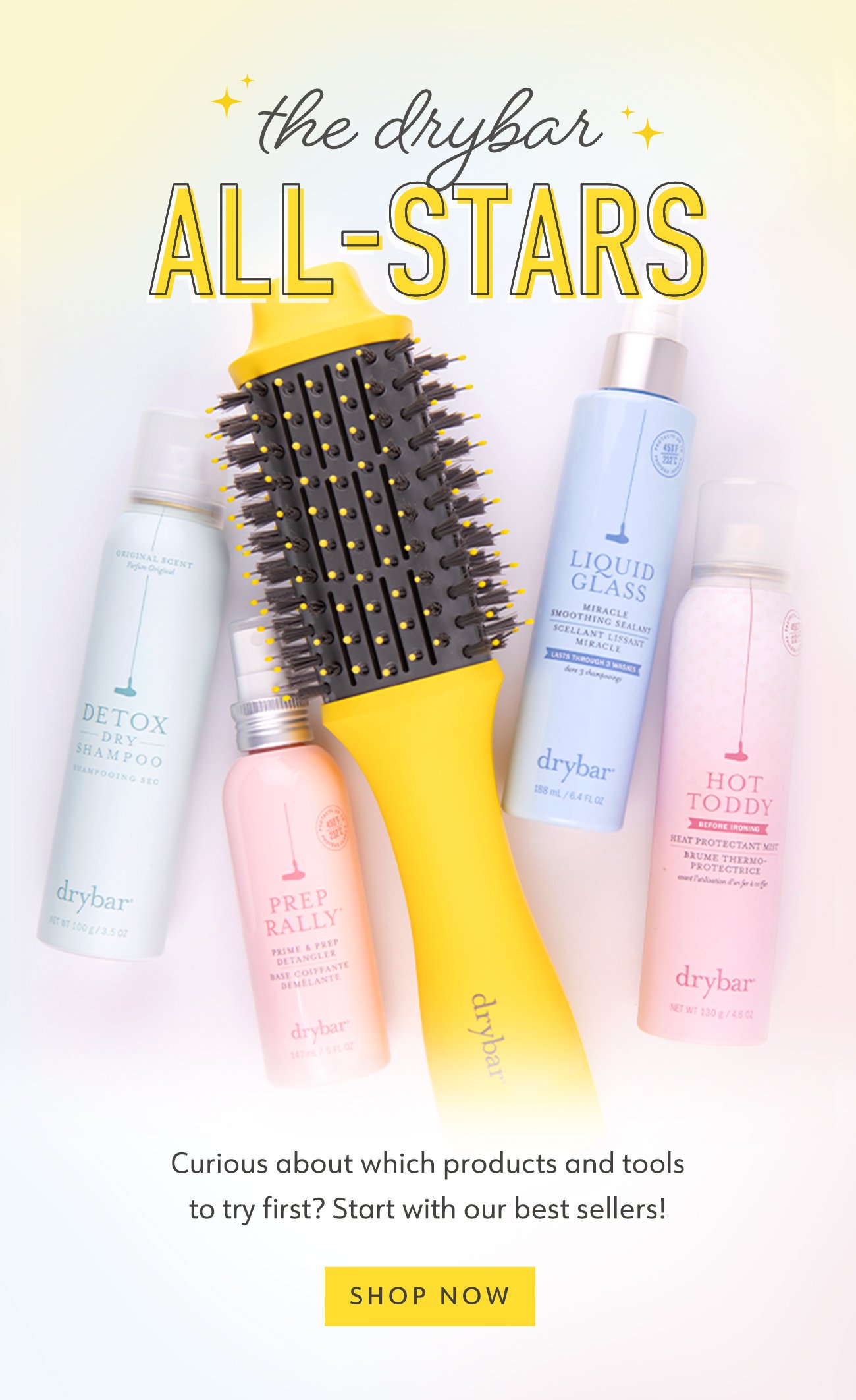 Even more? Score! Get your favorite Drybar products in amazing, larger-than life Jumbo size - so you can refill less and style more!