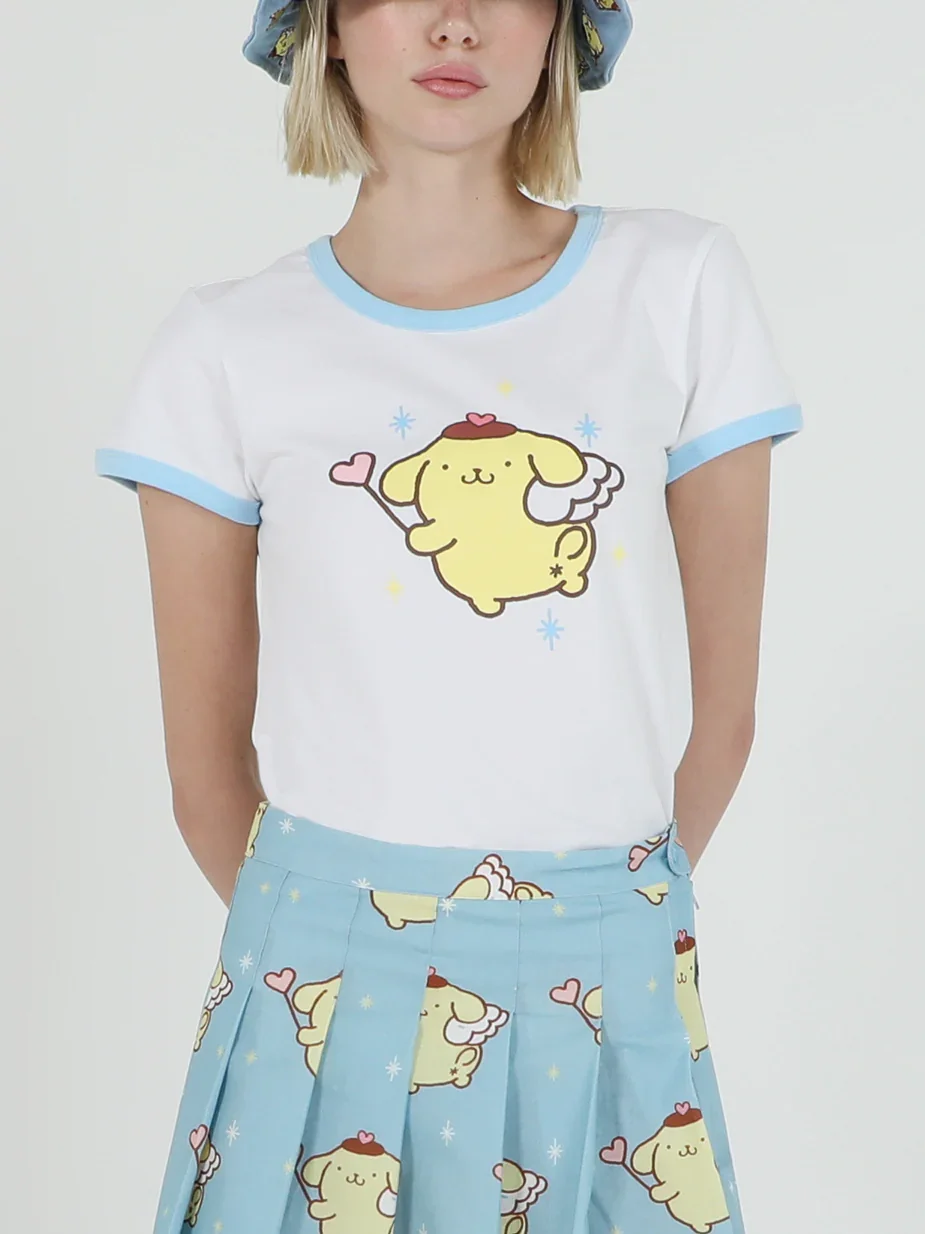 Image of Pompompurin Fairy Ringer Baby Tee