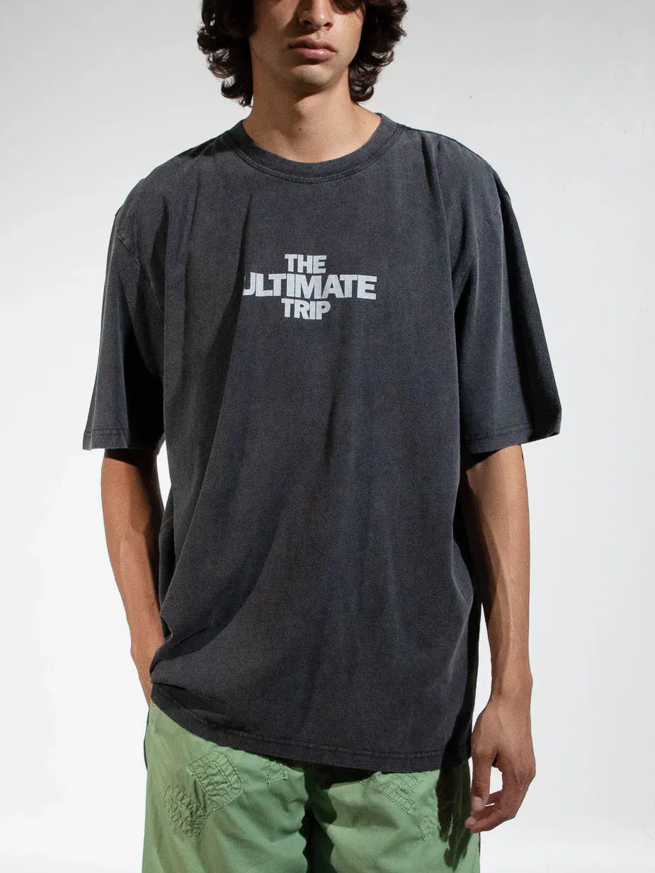 Image of The Ultimate Trip Washed Black Tee