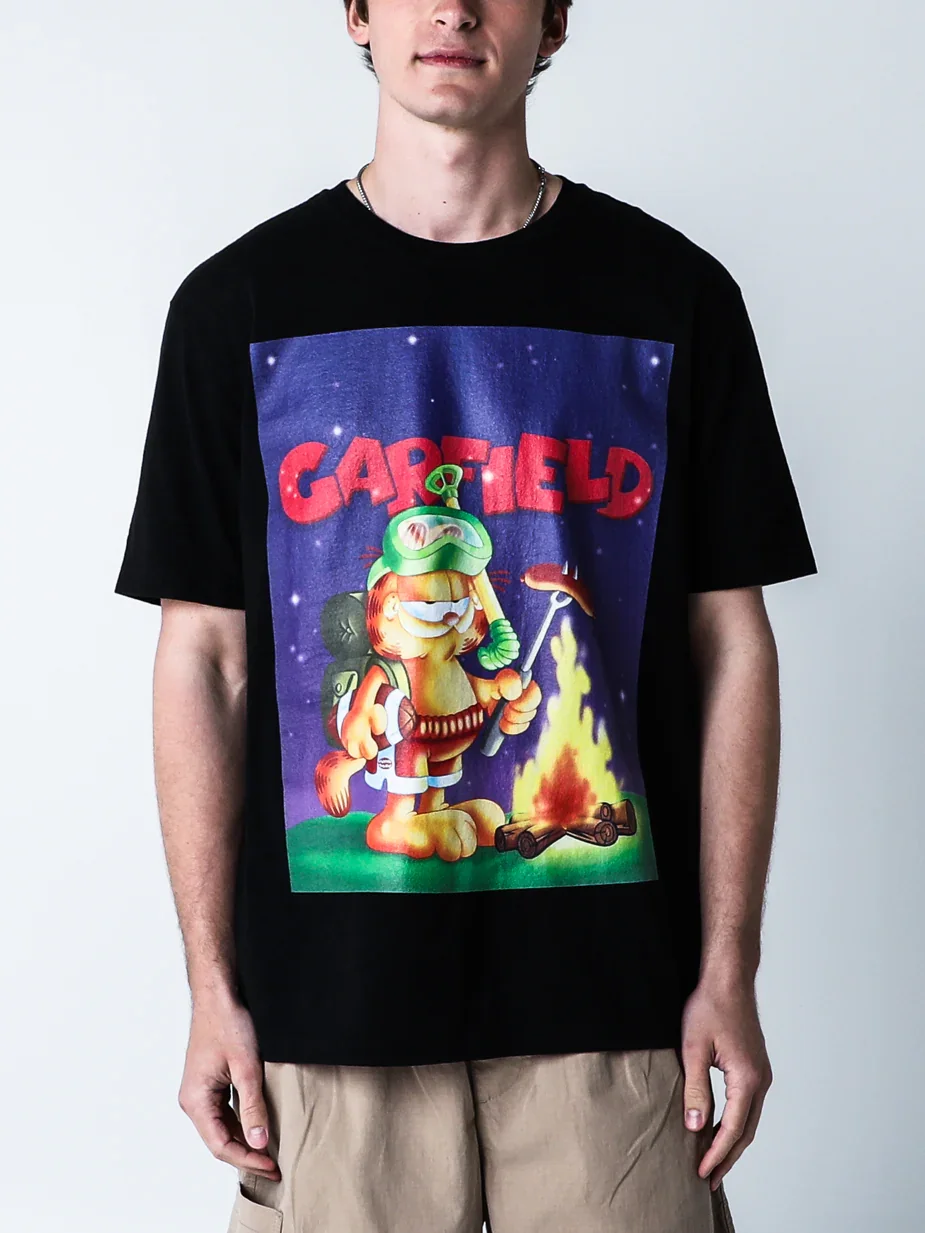 Image of Camp Fire Black Tee