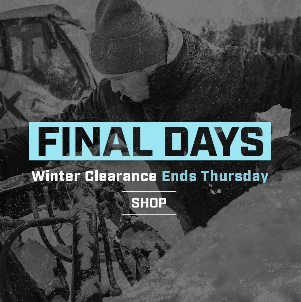 Final Days of the Winter Clearance Sale