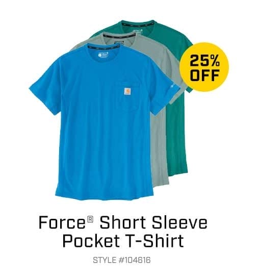 Carhartt Force t-shirt deal