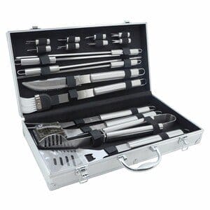 Set instrumente de grătar Gattara 13103, 18 buc., inox