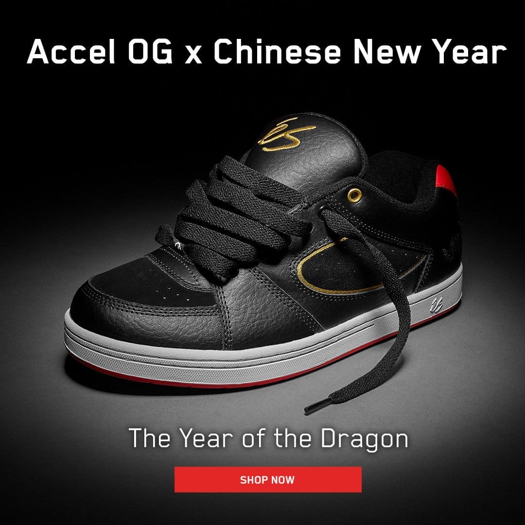 Celebrate the year of the dragon with the new Accel OG X Chinese New Year