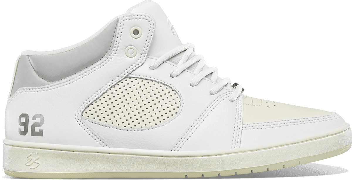 ACCEL SLIM MID X MARCUS SHAW - WHITE/LIGHT GREY / 7