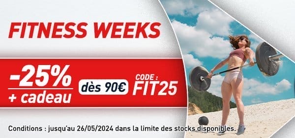 Je profite de l'offre Fitness weeks