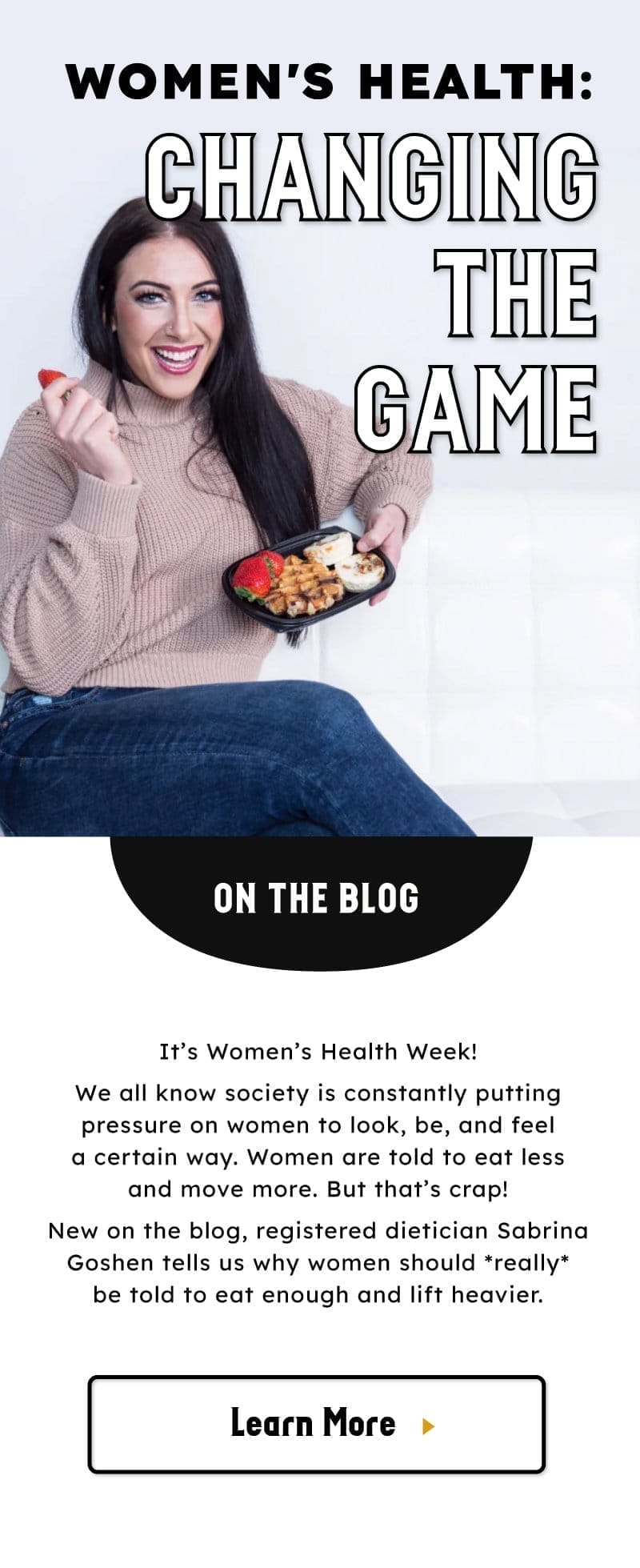 changing the game on women's health