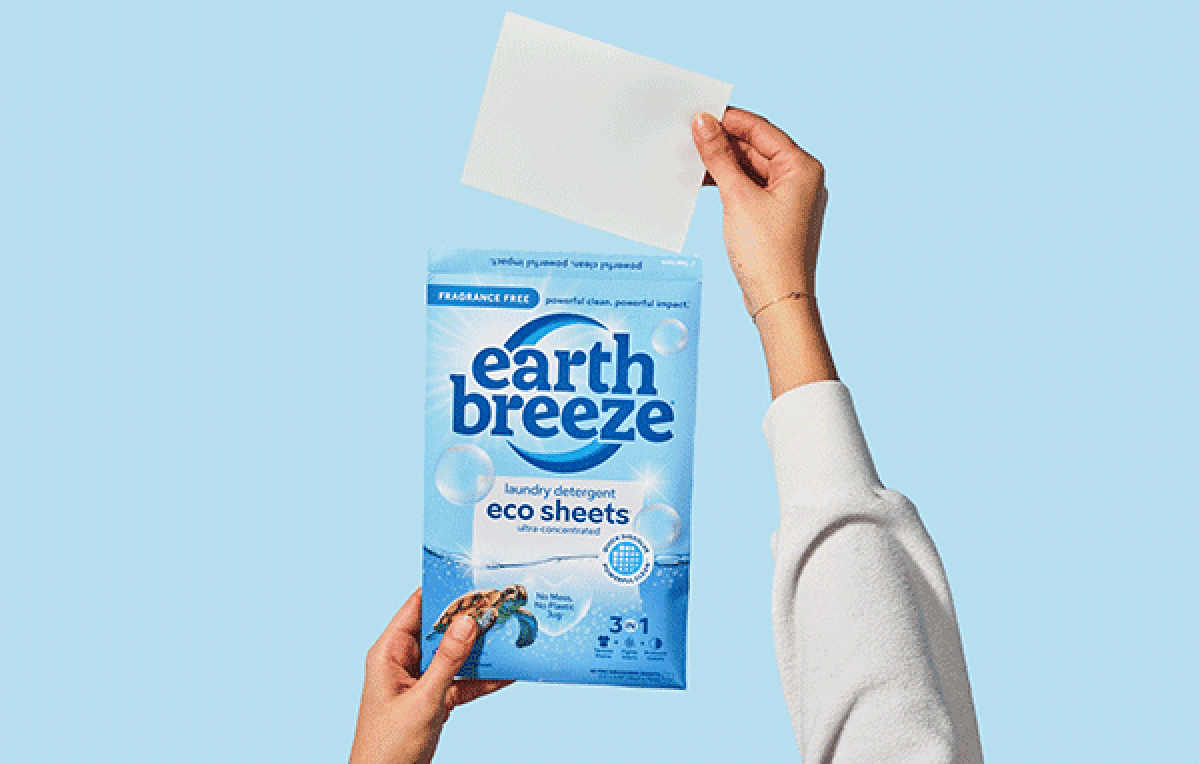 Earth Breeze new packaging