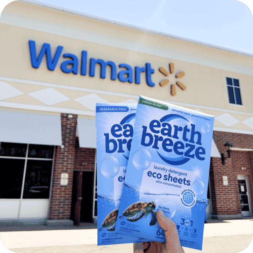 Earth Breeze is at Walmart