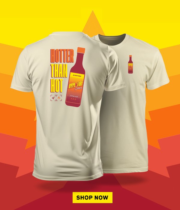 Get Your Limited Edition Easton Hype Fire Hot Sauce T-Shirt - Shop Now