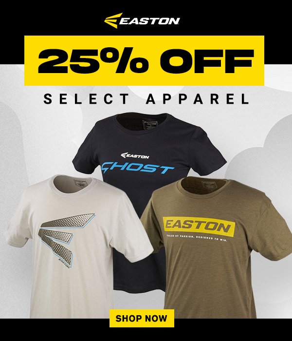 Save 25% on Apparel for Spring