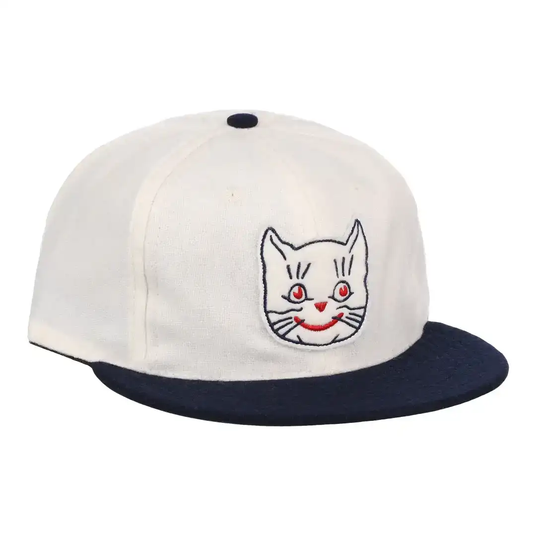 Image of Kansas City Katz Off White Vintage Inspired Ballcap