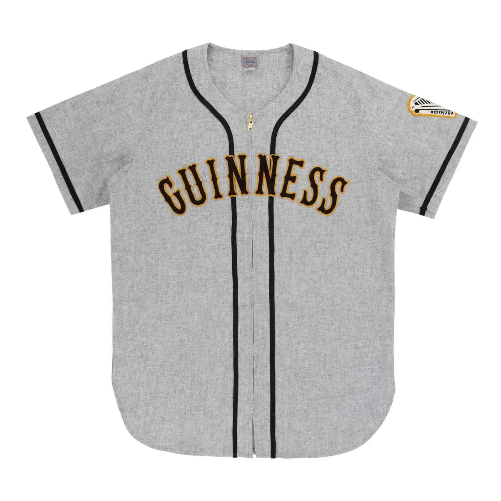 Image of Guinness x EFF Collection Baseball Wool Flannel Jersey