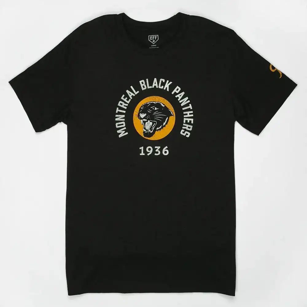 Image of Montreal Black Panthers 1936 T-Shirt