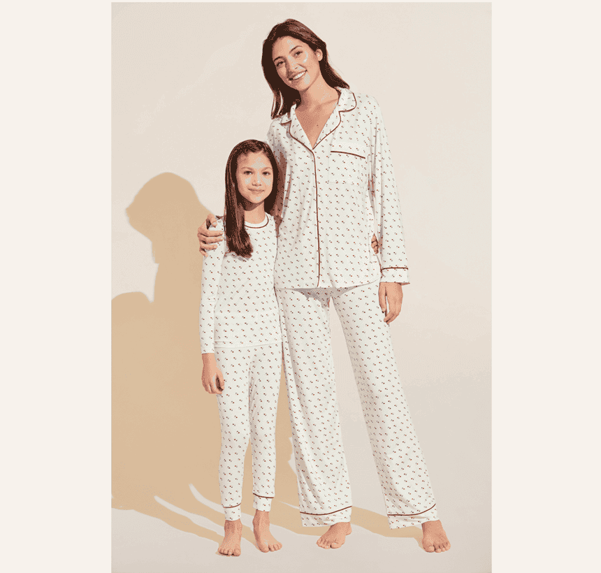 Shop NEW Triple Heart Gisele Print PJ's