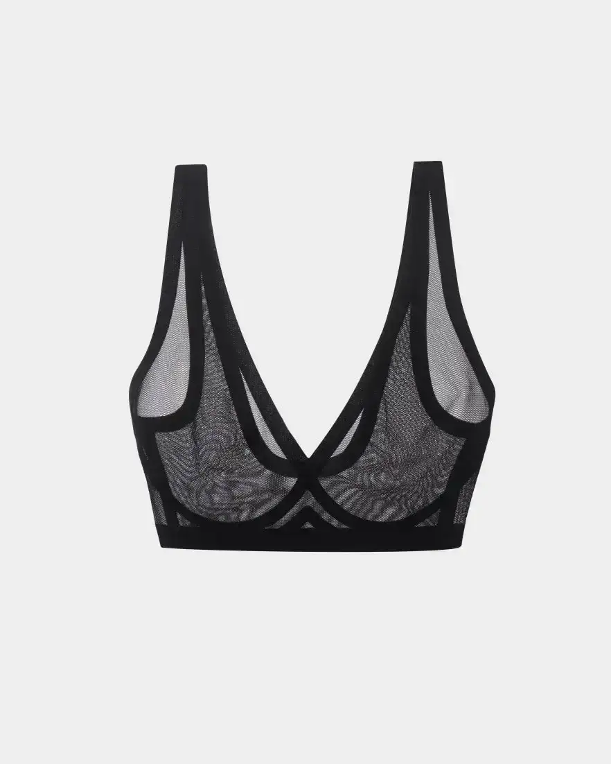 Image of Seamless Sheer Bralette