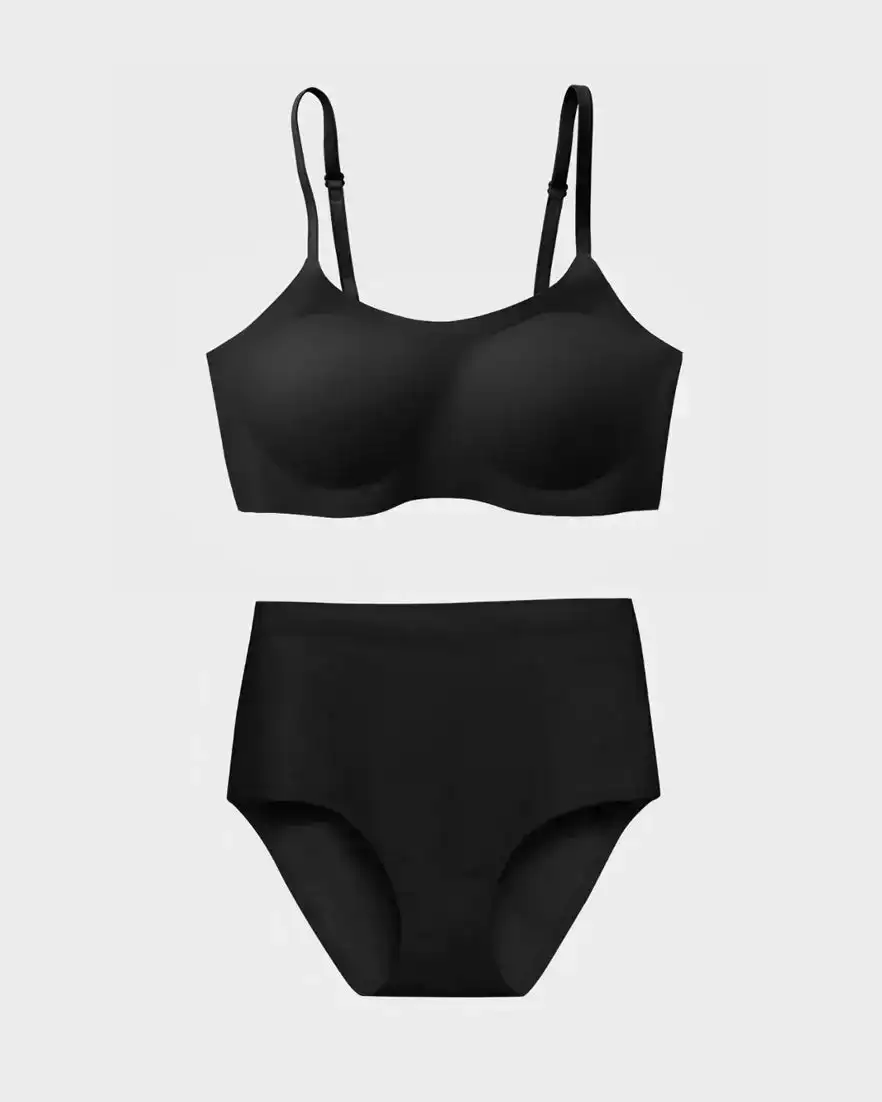 Image of Support Bra and High Waisted Set