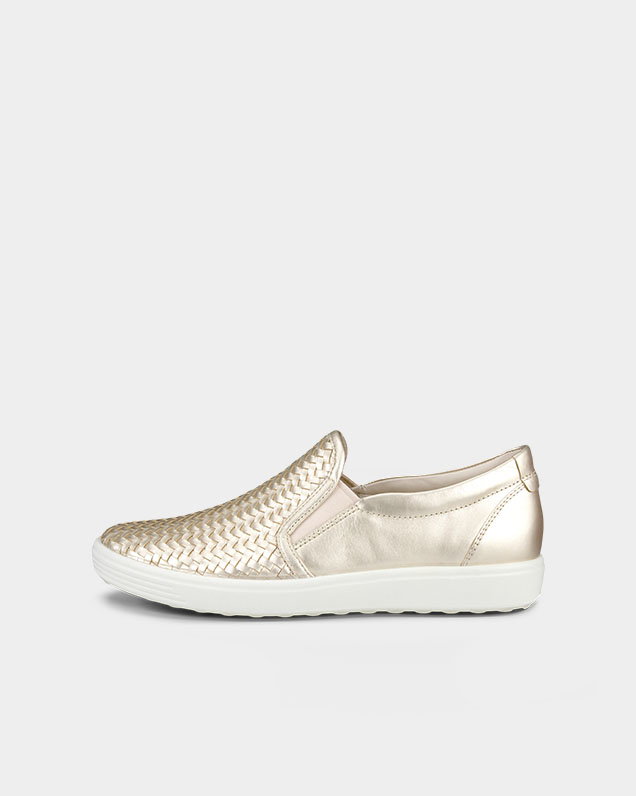 ECCO WOMEN'S SOFT 7 WOVEN SLIP-ON 2.0