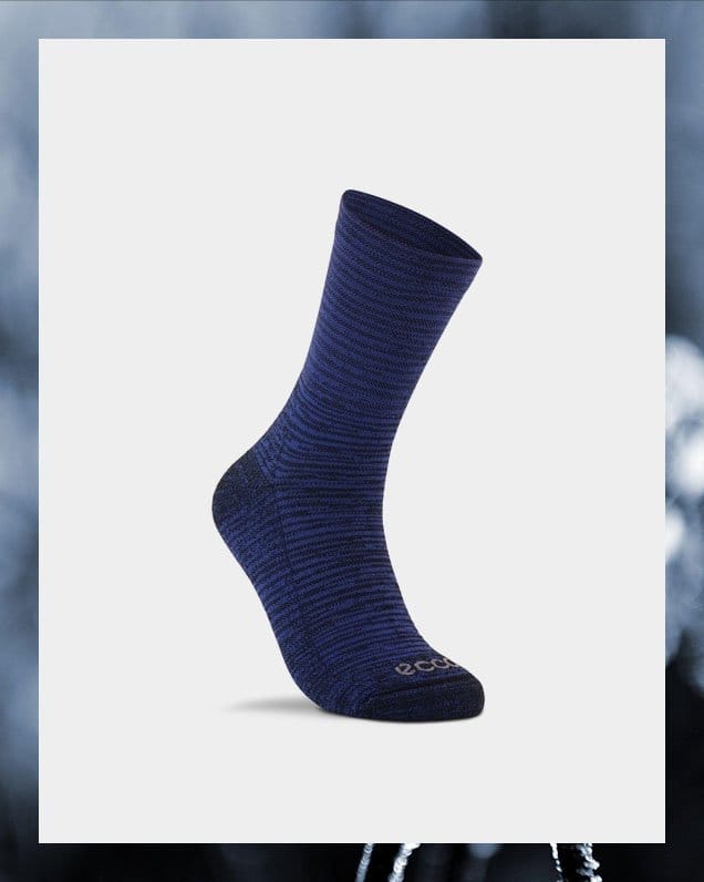 Blue dress socks