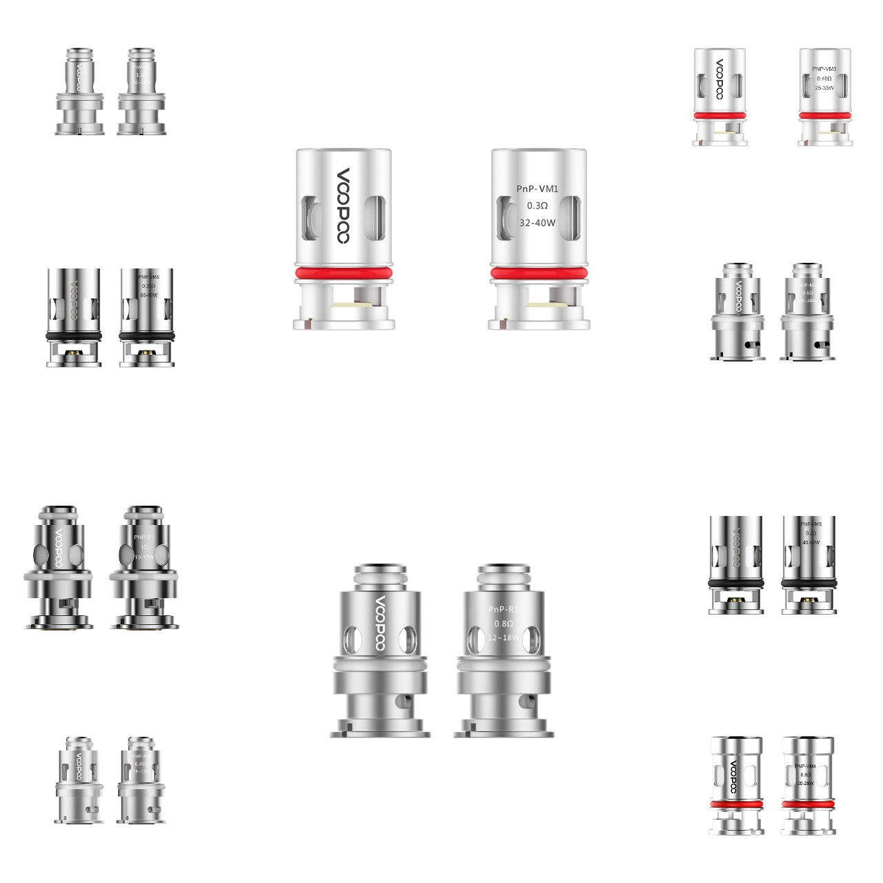 VooPoo PNP Replacement Coil - (Pack of 5)