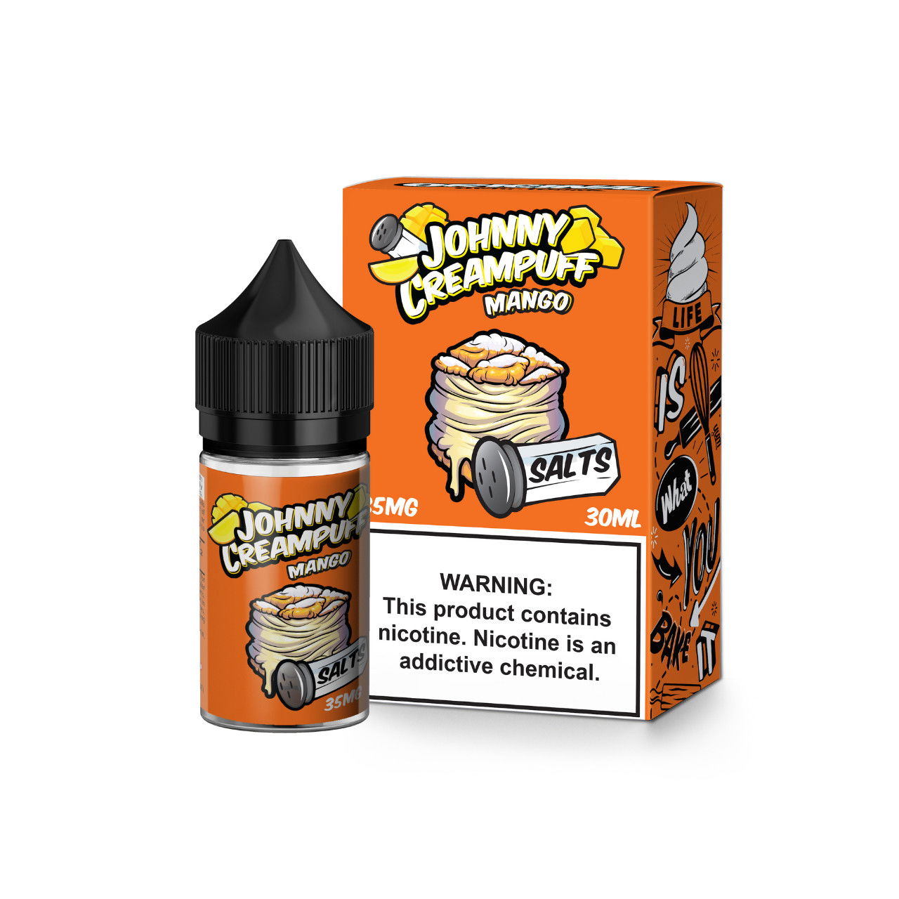 Johnny Creampuff Salts Mango 30ml E-Juice