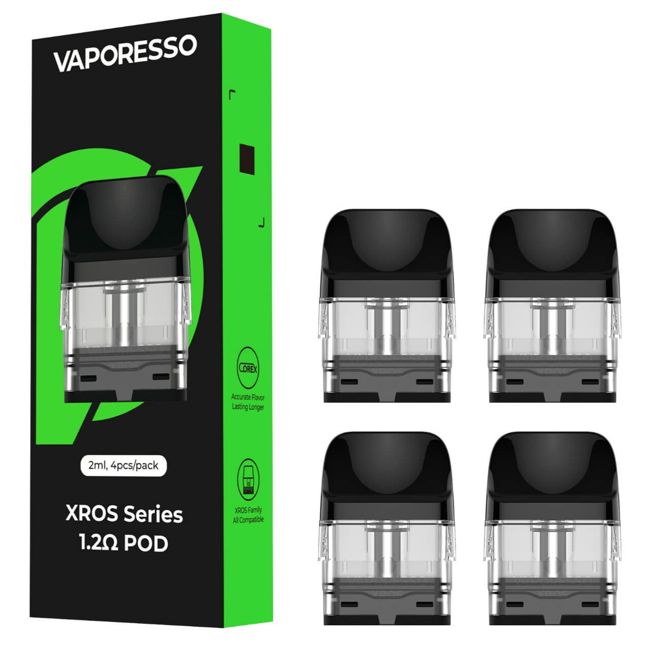 Vaporesso XROS Series Replacement Pod (Pack of 4)